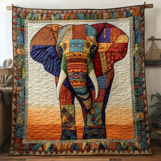 Whispering Elephant Dream Quilt Blanket