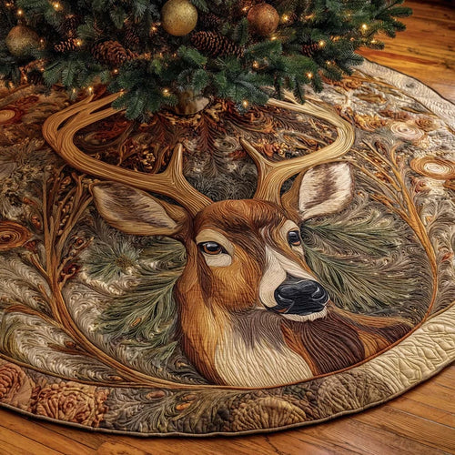 Whispering Grove Quilted Tree Skirt