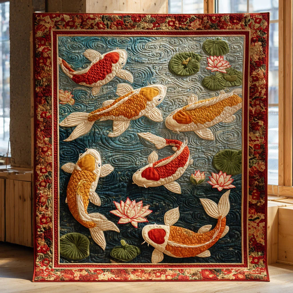 Whispering Pond Quilt Blanket