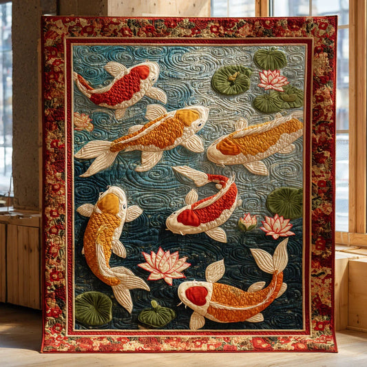 Whispering Pond Quilt Blanket