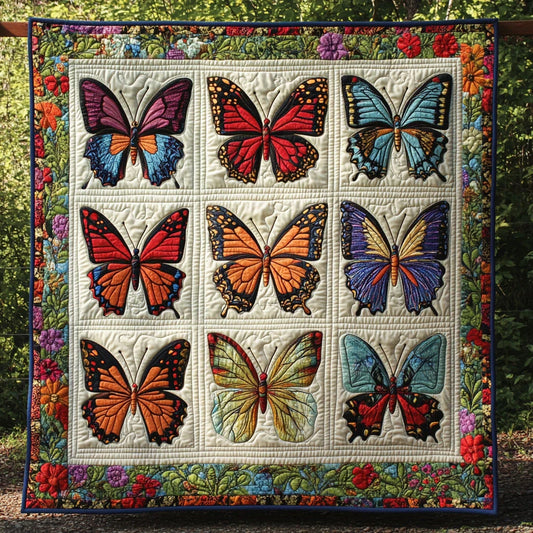 Whispers In Flight Quilt Blanket