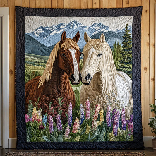 Wild Harmony Quilt Blanket