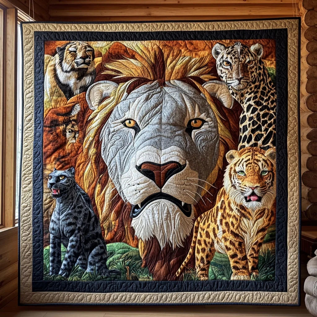 Wild Life Quilt Blanket