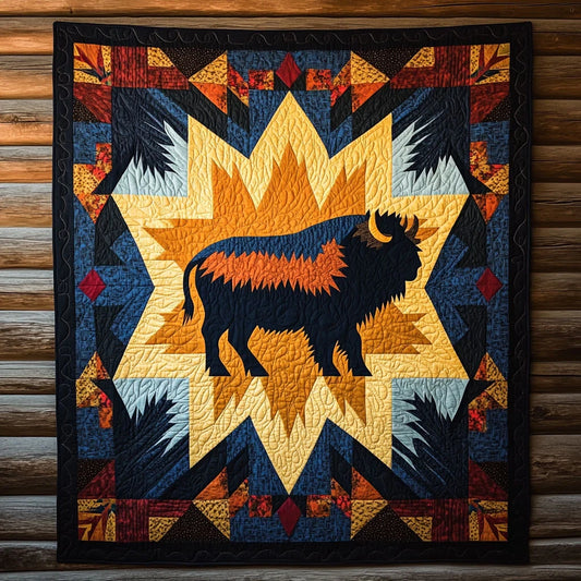 Wildcrest Bison Quilt Blanket
