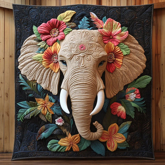Wildflower Royalty Quilt Blanket