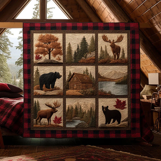 Wildlife Dream Quilt Blanket