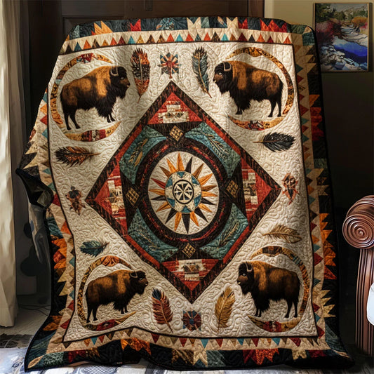 Wind Over The Prairie Quilt Blanket