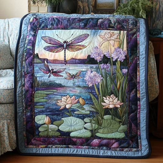 Winged Serenity Quilt Blanket