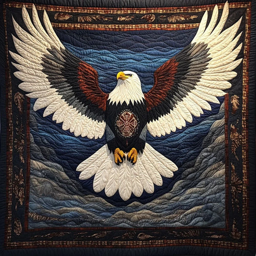 Wings Of Ancestors Quilt Blanket
