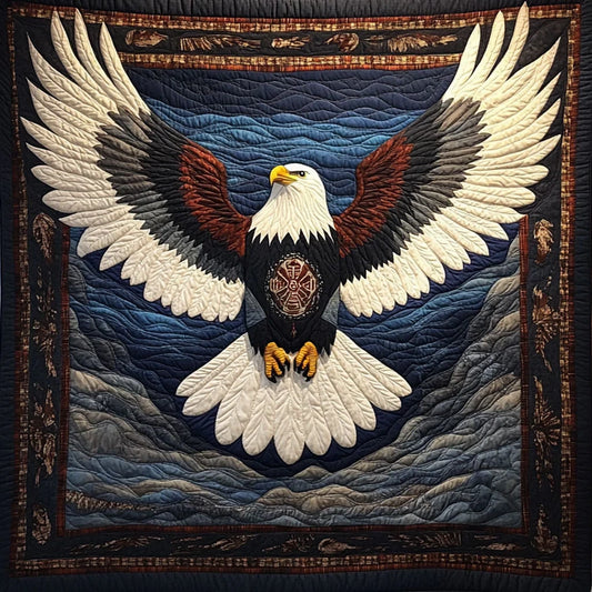 Wings Of Ancestors Quilt Blanket