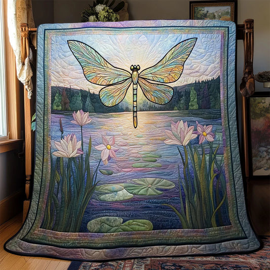 Wings Of Inner Peace Quilt Blanket