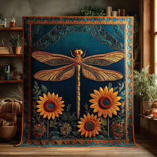 Wings Of Optimism Quilt Blanket