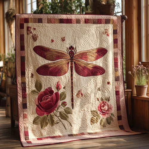 Wings Of Remembrance Quilt Blanket