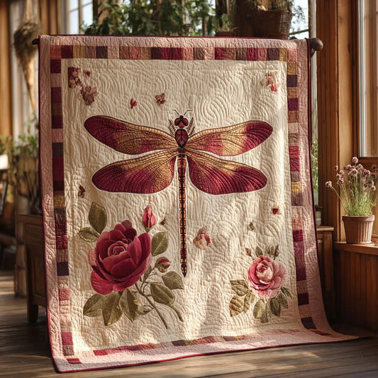 Wings Of Remembrance Quilt Blanket