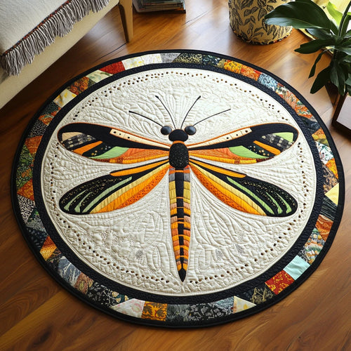Wings of Serenity Quilted Round Mat