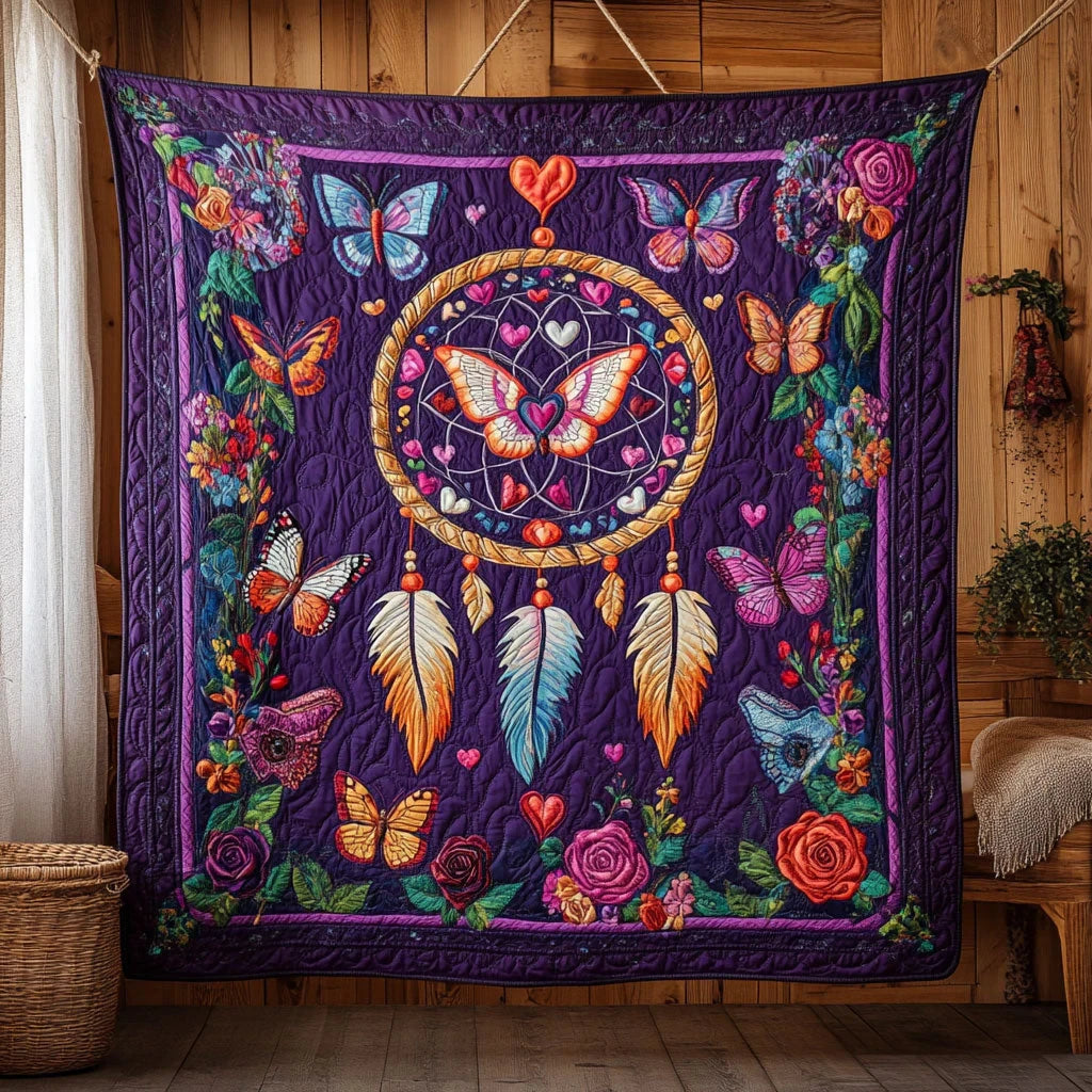 Wings Of The Dream Quilt Blanket