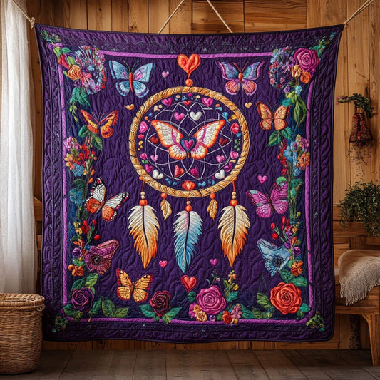 Wings Of The Dream Quilt Blanket