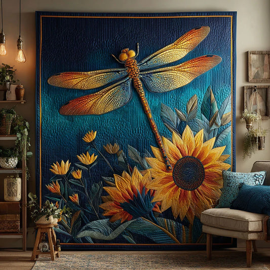 Wings Toward The Light Quilt Blanket