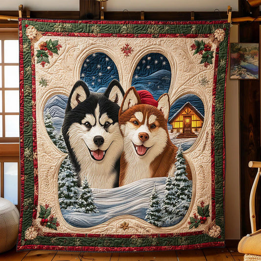 Winter Buddies Quilt Blanket