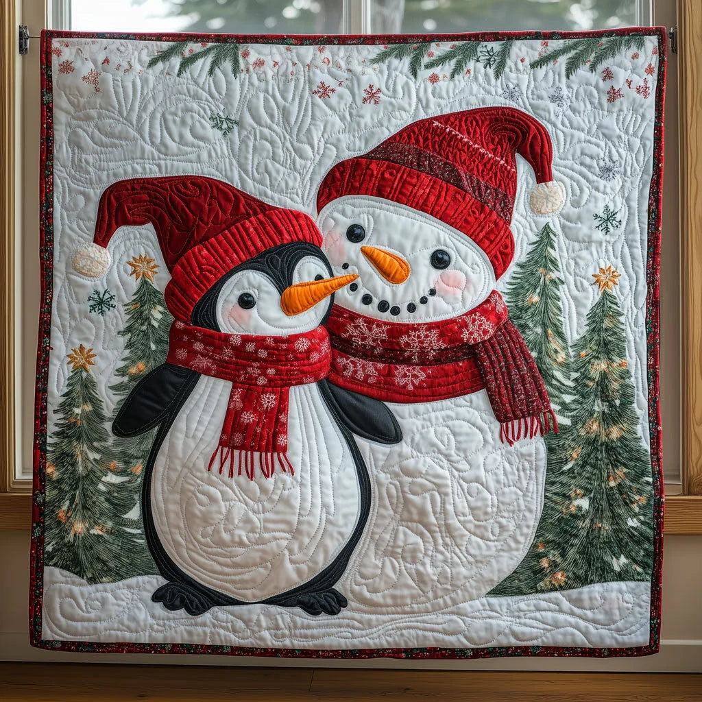 Winter Buddies Quilt Blanket