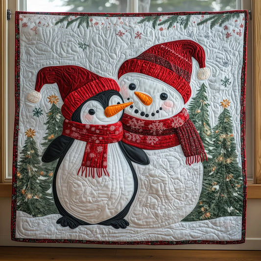 Winter Buddies Quilt Blanket