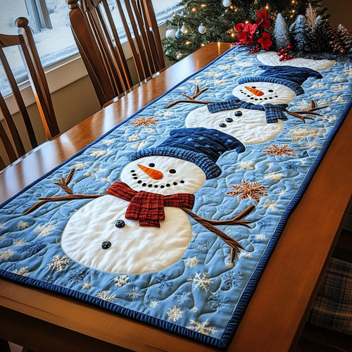 Winter Delight Quilted Table Runner