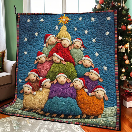 Winter Flock Quilt Blanket