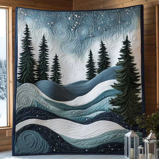 Winter Hills Quilt Blanket