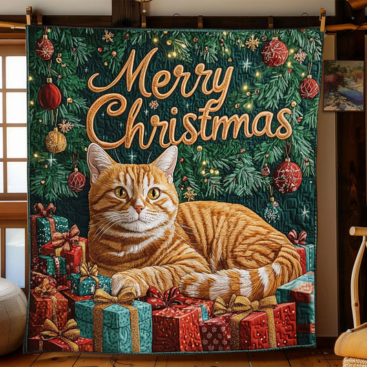 Winter Meows Quilt Blanket
