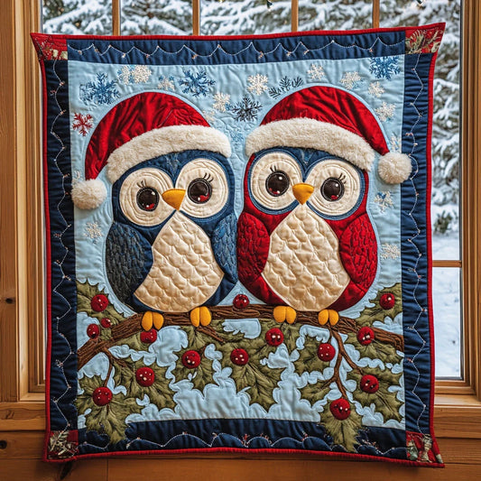 Winter Pair Quilt Blanket