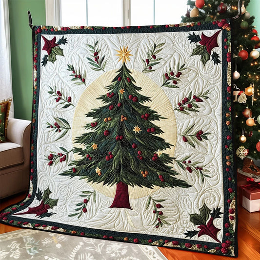Winter Pine Quilt Blanket