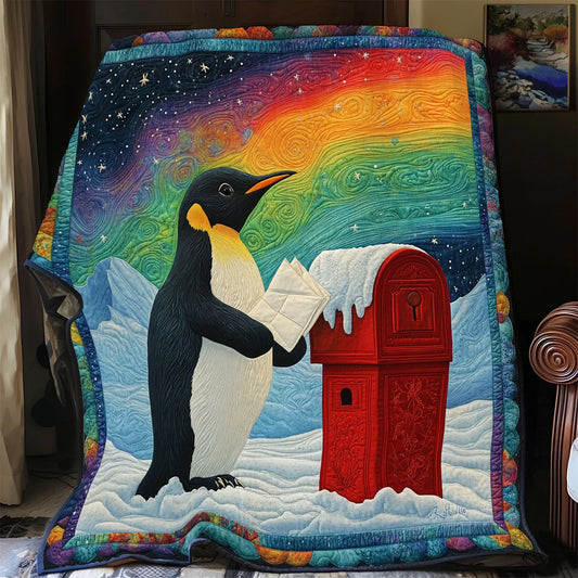Winter Post Quilt Blanket