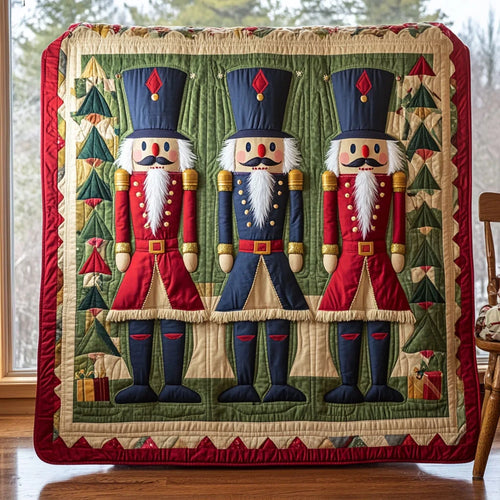 Winter Regiment Quilt Blanket