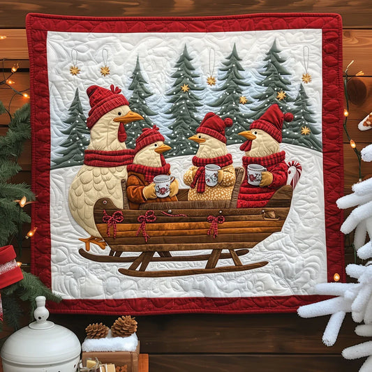 Winter Sentinel Quilt Blanket
