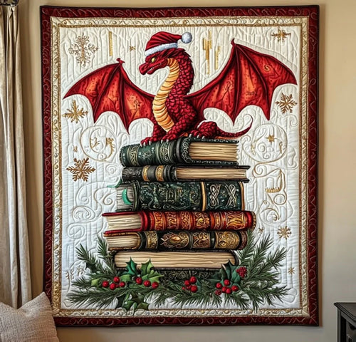 Wise Dragon Quilt Blanket