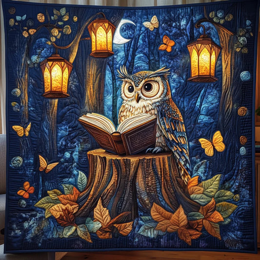 Wise Owl Quilt Blanket