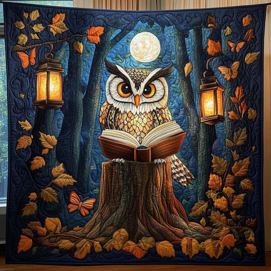 Wise Owl Quilt Blanket
