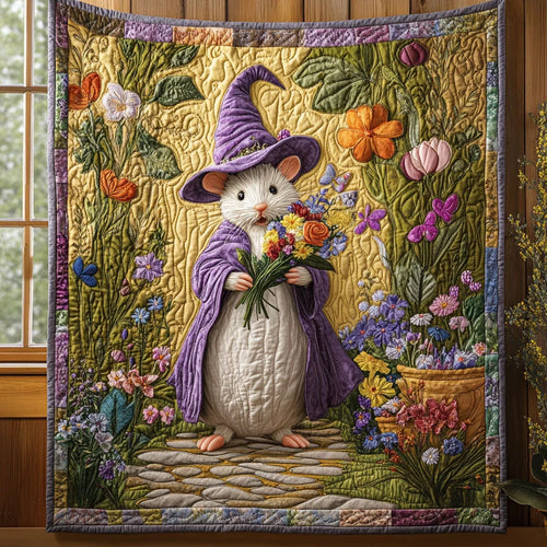 Witch Shop Quilt Blanket