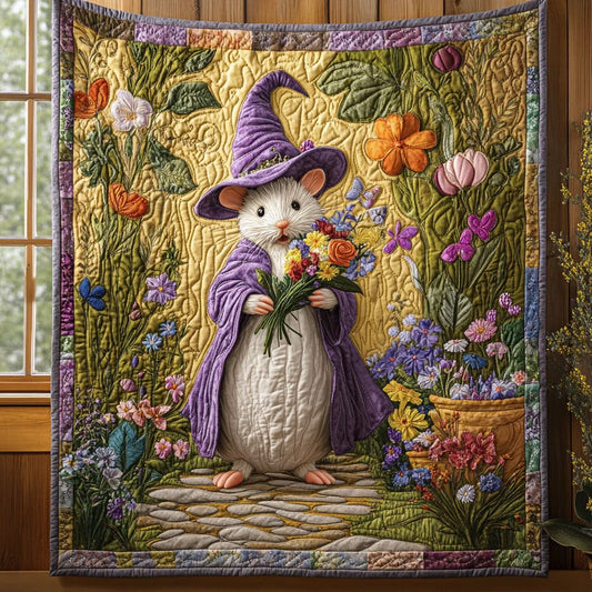 Witch Shop Quilt Blanket