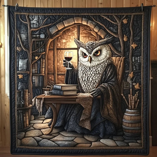 Witcher Owl Quilt Blanket