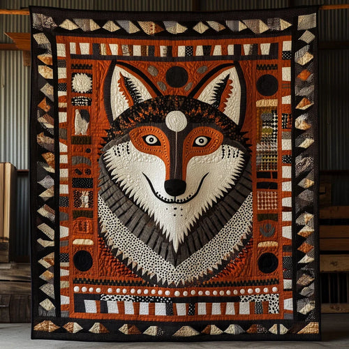 Wolf Totem Quilt Blanket