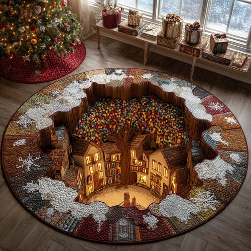 Wonderful Chamber Quilted Round Mat