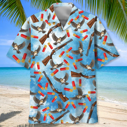 Woodcock Hunting Hawaiian Shirt, custom shirt gift for men (view 2)