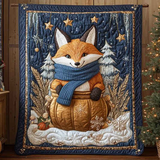 Woodfriend Fox Quilt Blanket
