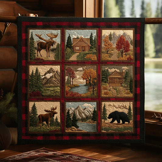 Woodland Charm Quilt Blanket