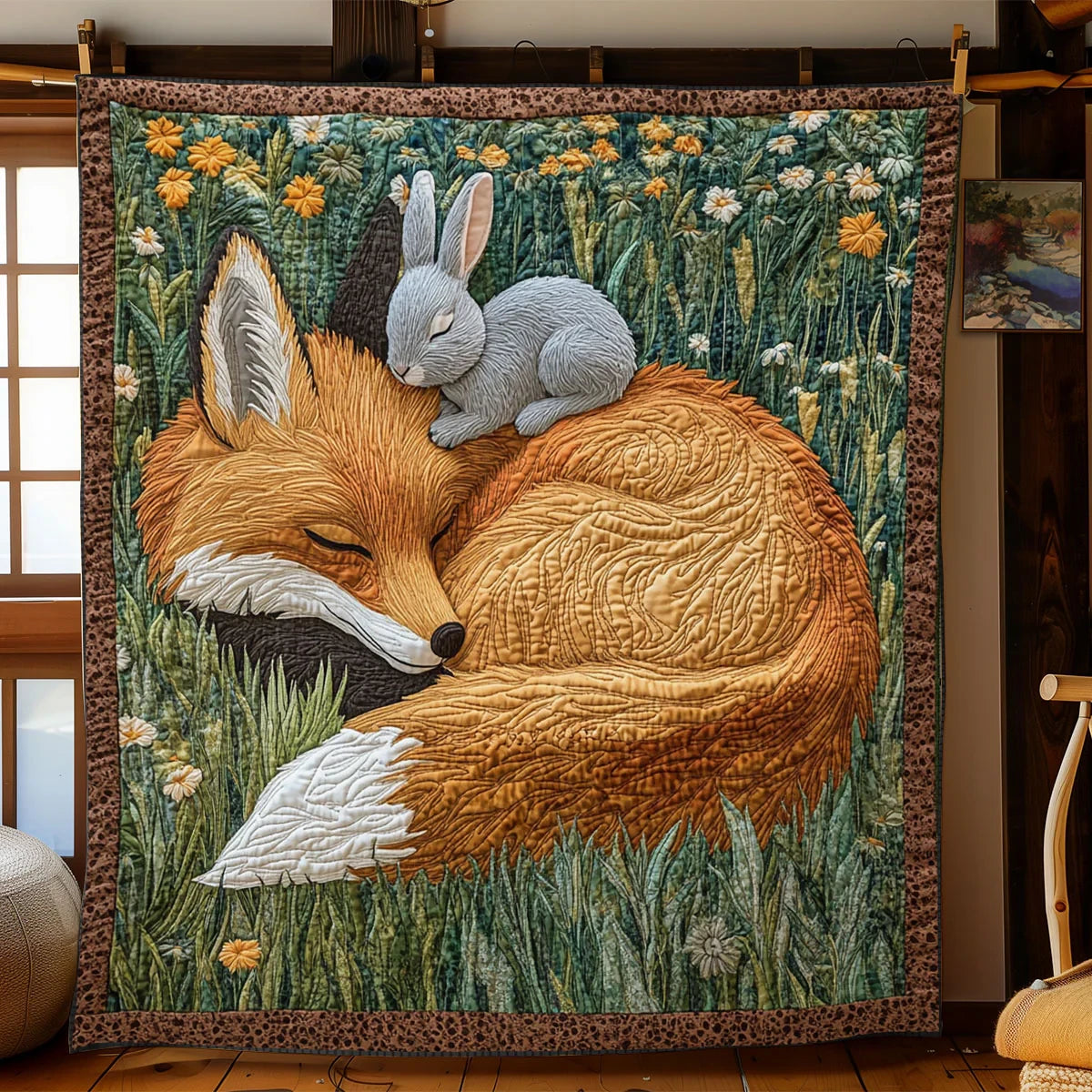 Woodland Friends Quilt Blanket