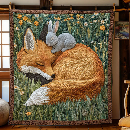 Woodland Friends Quilt Blanket