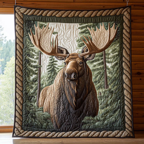Woodland Guardian Quilt Blanket