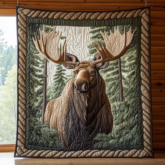 Woodland Guardian Quilt Blanket