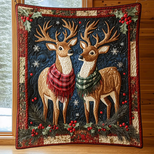 Woodland Lovers Quilt Blanket